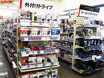 他店に負けない品揃えの組立てパソコン用パーツ