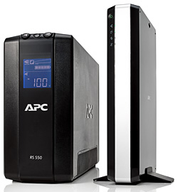 「APC RS 550」と「APC GS Pro 500」