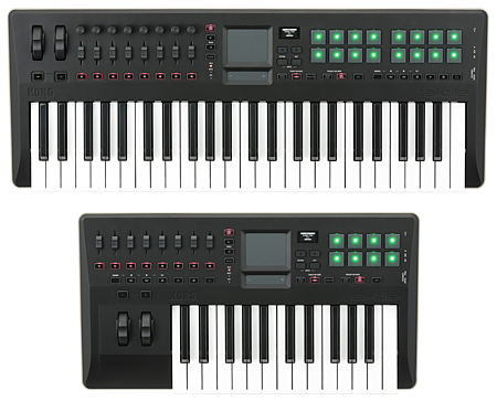 「taktile-49」と「taktile-25」