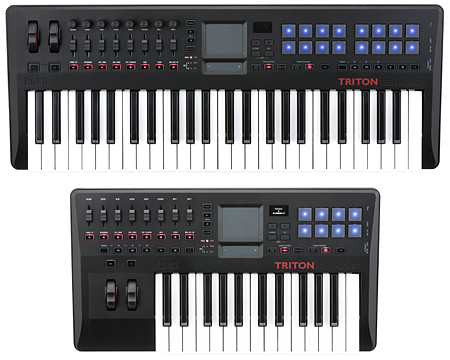 「TRITON taktile-49」と「TRITON taktile-25」