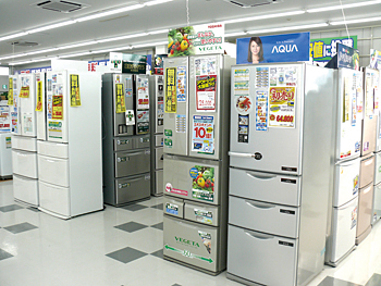 1階の生活家電フロア