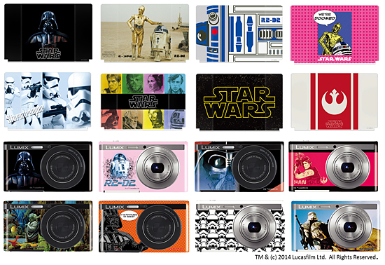 『スターウォーズ』コラボデザインの「Let'snote SX/NXシリーズ」専用天板カバーと「LUMIX DMC-XS1」