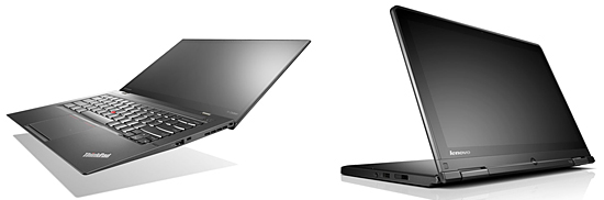 「新しいThinkPad X1 Carbon」と「ThinkPad Yoga」