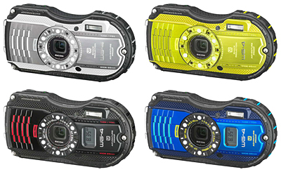 「RICOH WG-4」と「RICOH WG-4 GPS」