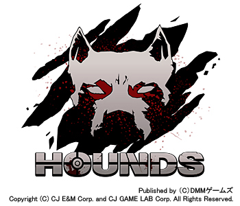 「HOUNDS」のロゴ