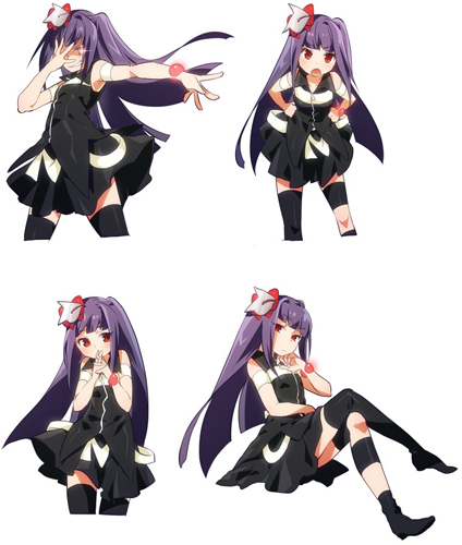 「Tuneちゃん」の中二病系、世話焼き系。あまえんぼ系、クール系