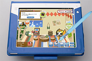 「チャレンジタッチ」専用タブレット端末