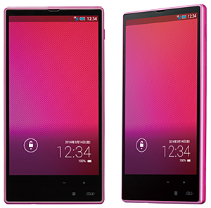 AQUOS PHONE SERIE mini(ピンク)