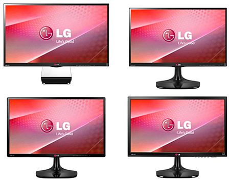 上左から「MP75HM」「M65VQ」、下左「MP56HQ」「MP55HQ」