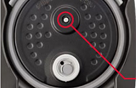 内釜内部の温度変化をチェックする「ダイレクトセンサー」