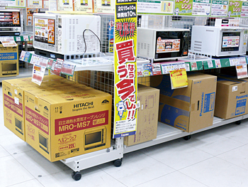 在庫を切らさないよう、工夫している