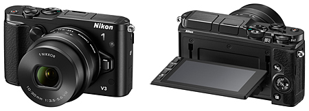 Nikon 1 V3（「1 NIKKOR VR 10-30mm f/3.5-5.6 PD-ZOOM」装着時）