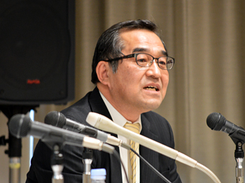 KDDI渉外・コミュニケーション統括本部の藤田元部長