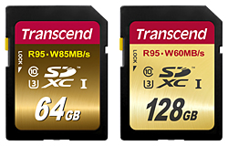 「TS64GSDU3X」と「TS128GSDU3」