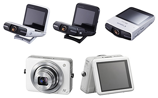 「iVIS mini」と「PowerShot N」