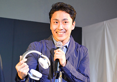 試合前はクラブミュージックで気持ちを高めるという太田雄貴さん