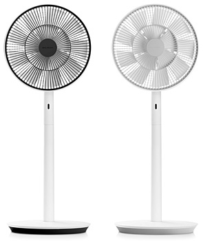「GreenFan Japan」の「ホワイト×ブラック」と「ホワイト×グレー」