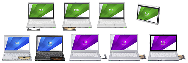 「Let's note」2014年店頭向け夏モデル