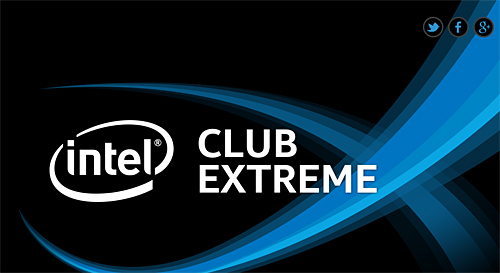 「Intel Club Extreme」サイト画面