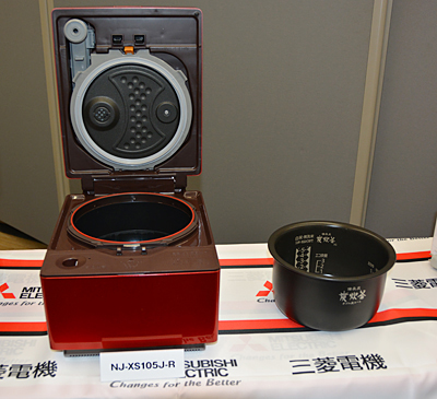 蒸気レスIH炭炊釜「NJ-XS105J」の内釜