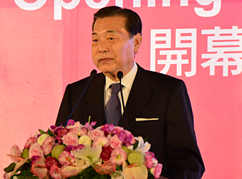 台湾貿易センターの王会長