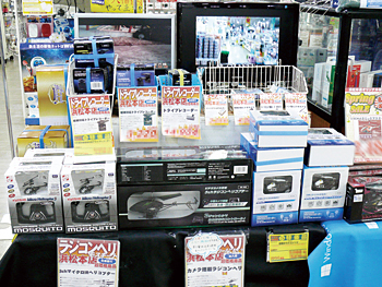 ラジコンのヘリコプターとドライブレコーダーを連携して新しい用途を提案