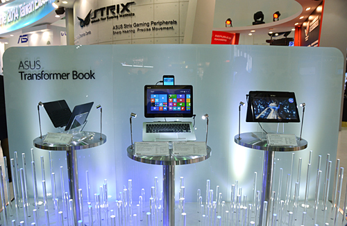 「Transformer Book T300 Chi」「Transformer Book V」「Transformer Book Flip」