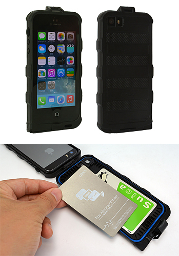 WATERPROOF IC CARD CASE for iPhone5s/5