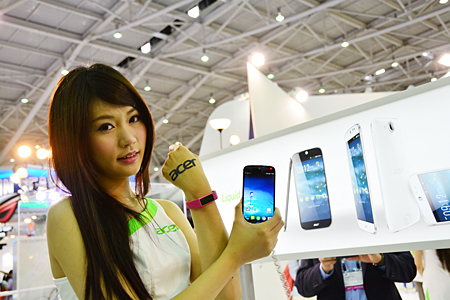 エイサーのスマートフォン