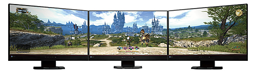 マルチモニターの使用イメージ