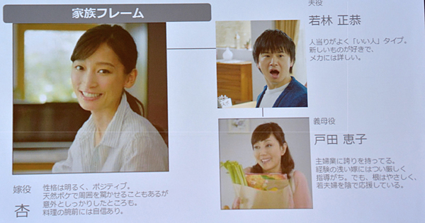 杏さんの家族役として若林正恭さんと戸田恵子さんが加わる