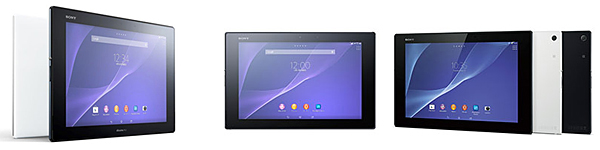 Xperia Z2 Tablet SO-05FとXperia Z2 Tablet SOT21