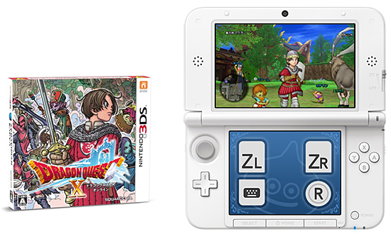 パッケージとニンテンドー3DSの画面イメージ