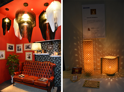 デザイン雑貨が並ぶ