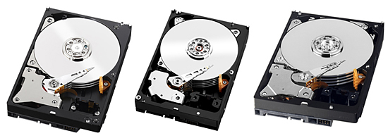 「WD Red」「WD Red Pro」「WD Green」