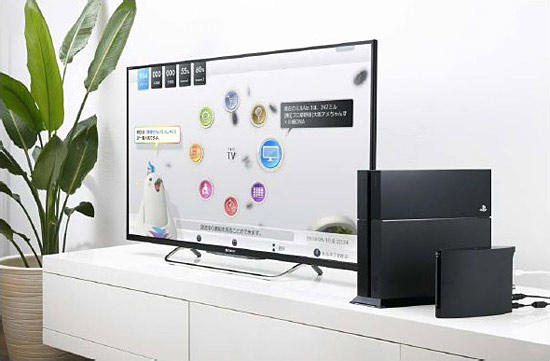 「torne PlayStation4」の実行イメージ<