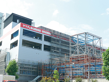 南砂町駅近くにヤマダ電機の新店がオープンする予定（写真は2014年7月1日時点）