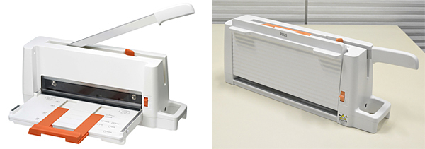 白いボディにオレンジのアクセントが映える。たたむとこんなにコンパクト