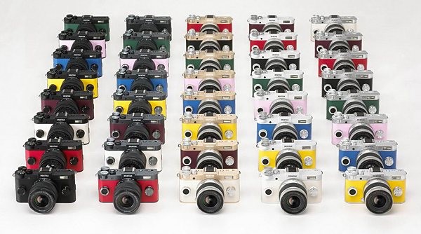 「PENTAX Q-S1」のオーダーカラー受注サービス