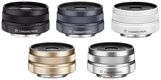 交換レンズ「PENTAX-01 STANDARD PRIME」のオーダーカラー受注サービス