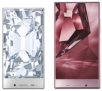 「AQUOS CRYSTAL」と、「AQUOS CRYSTAL X」