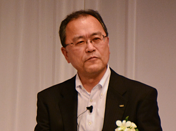 ネットワーク強化に力を入れていると話す田中社長