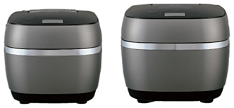 「土鍋圧力IH 炊飯ジャー<THE 炊きたて> JPX-A060」と「JPX-A100」