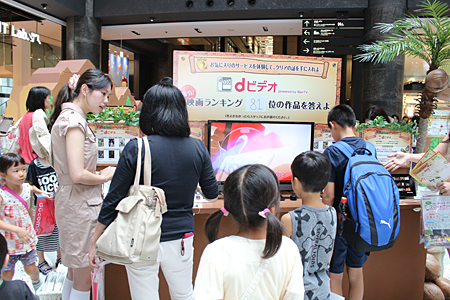 子ども連れの参加者に大盛況だったスタンプラリー