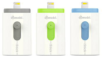 Gmobi iStickの8GBモデル、16GBモデル、32GBモデル