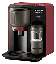 「ヘルシオお茶プレッソ」の新色、レッド系モデル