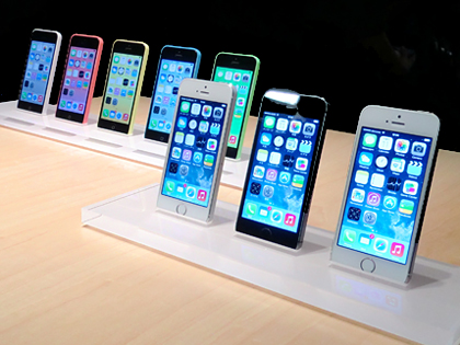 iPhone 5sとiPhone 5c