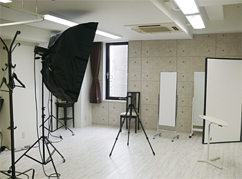 昨年オープンしたフォトスタジオ