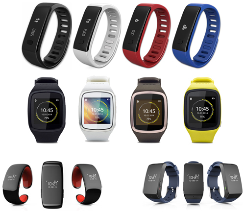 ZeFit、ZeSplash、ZeBracelet2、ZeWatch2