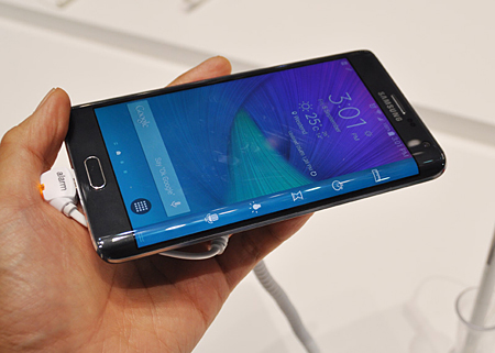 「GALAXY Note Edge」